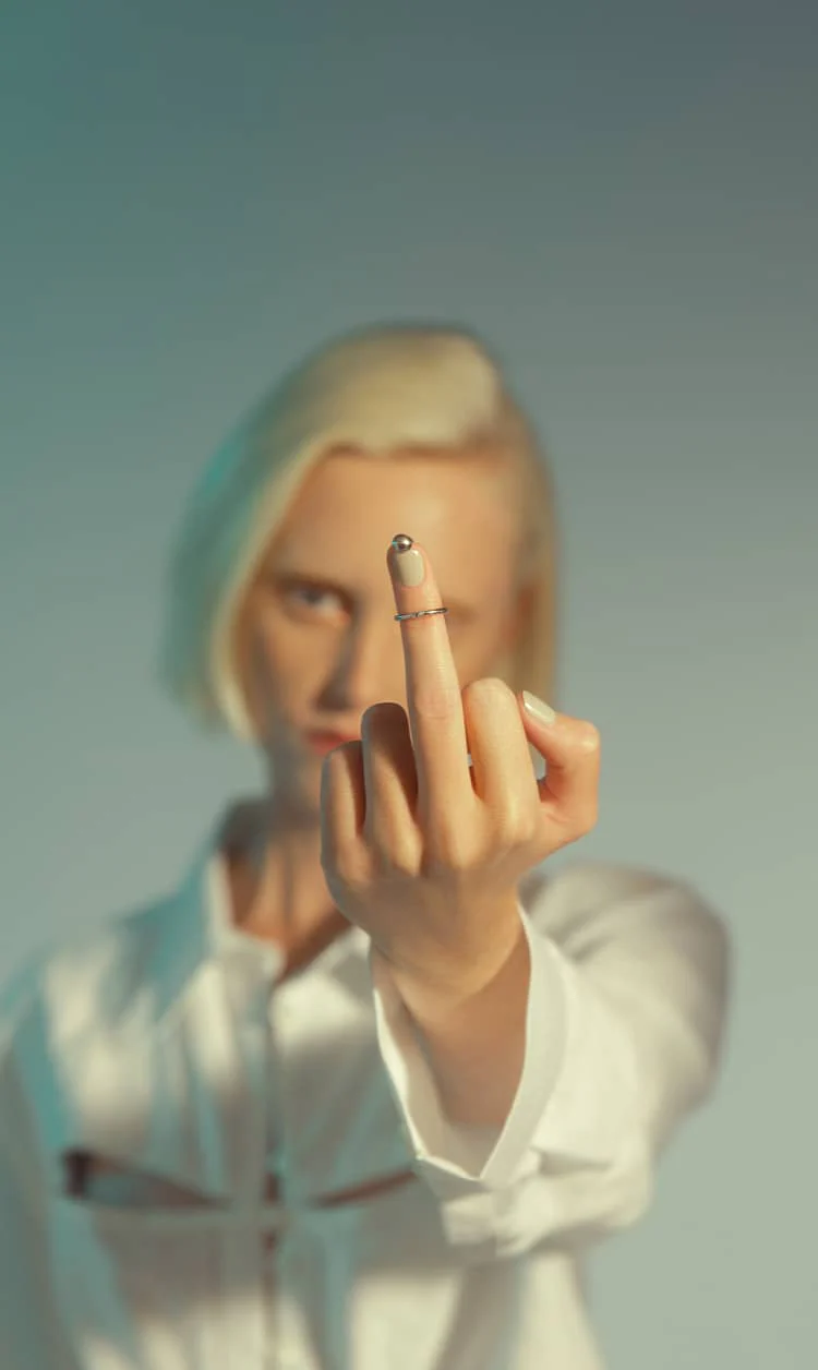 Silver Nail Ring - Image 4