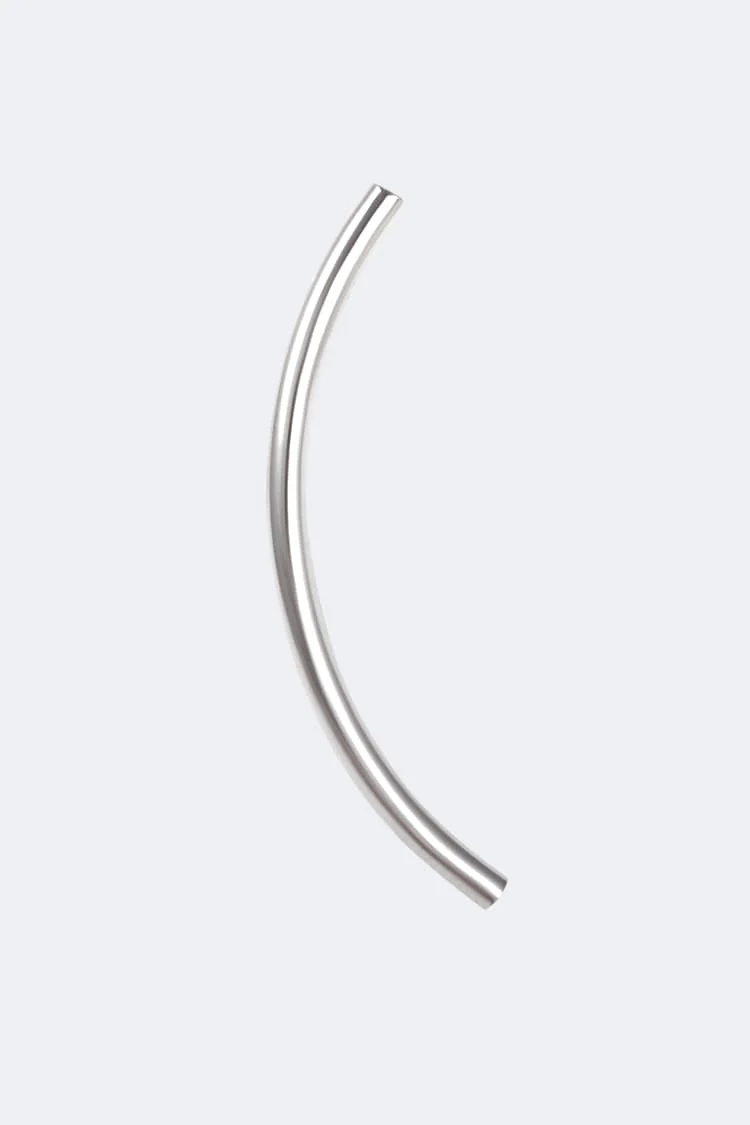 Silver Simple Ear Climber - Image 3