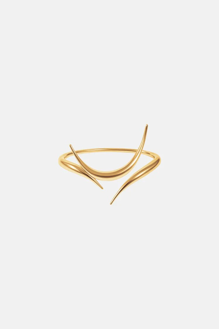 Gold Spiked Bracelet