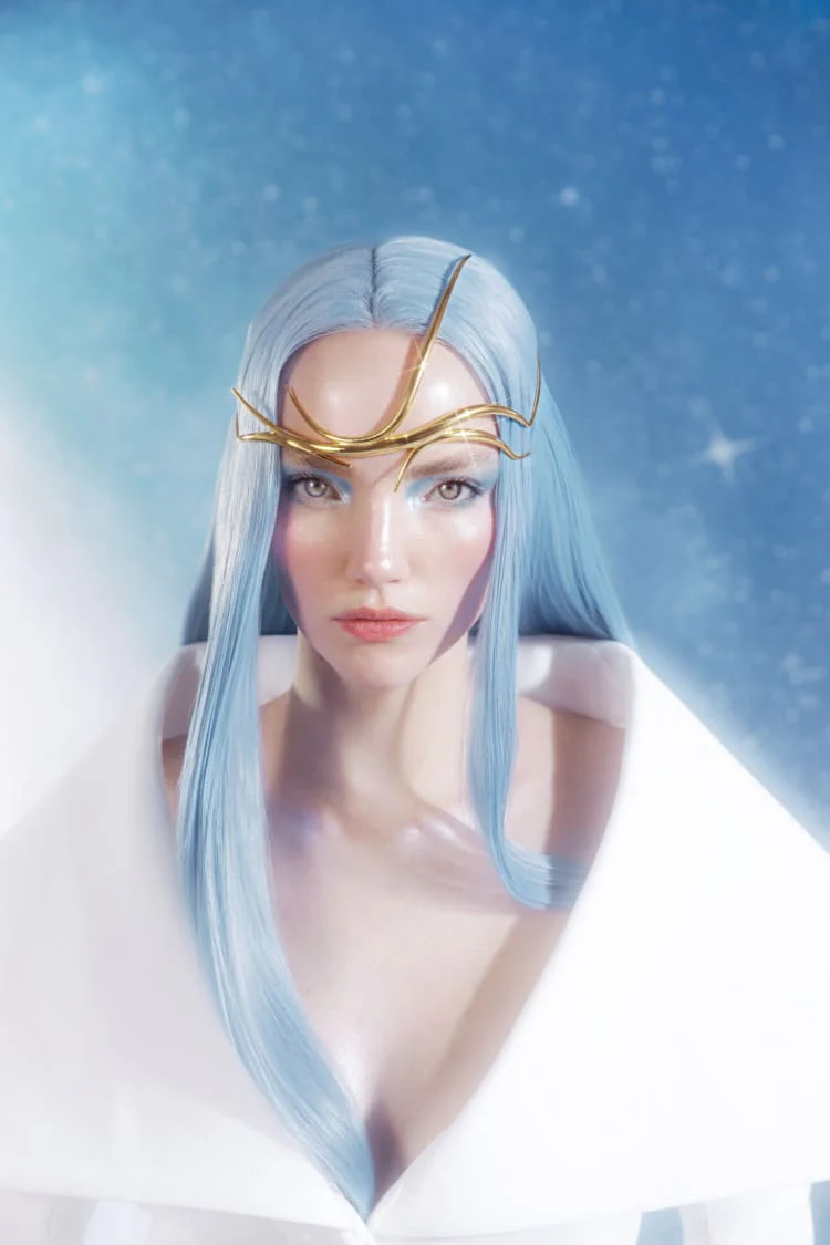 Gold Spiked Crown