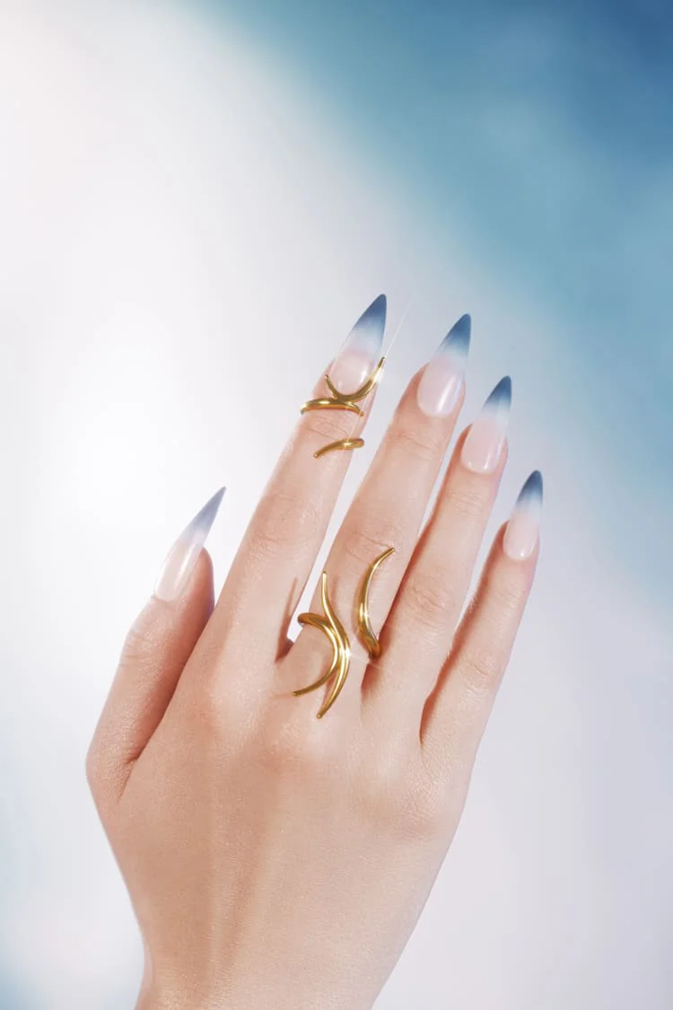 Gold Spiked Ring - Image 4