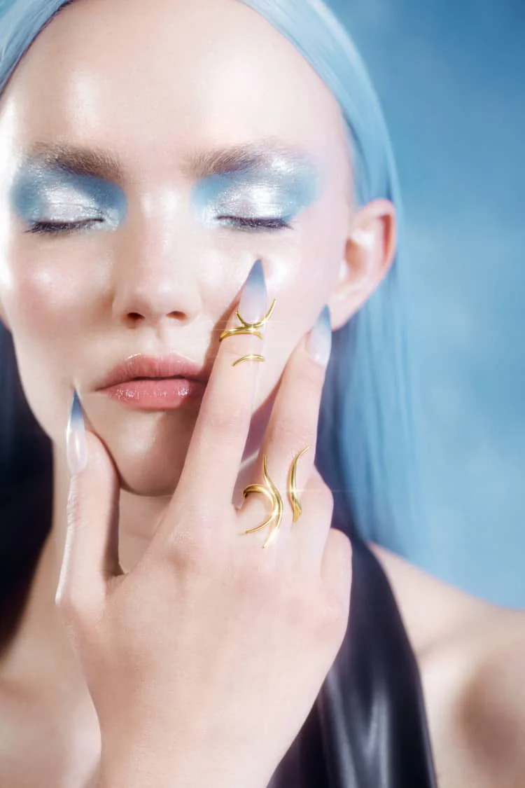 Gold Spiked Ring - Image 6