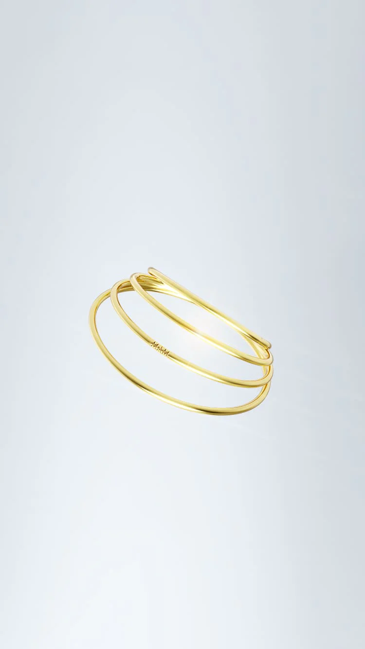 Gold Spiral Ear Cuff - Image 5