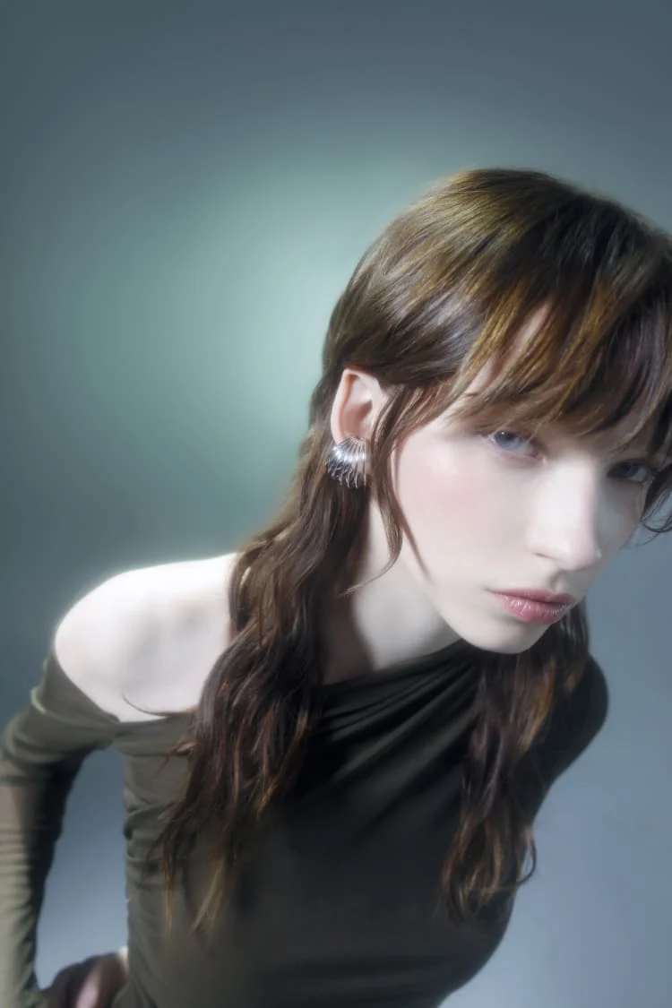 Silver Spiral Earring - Image 3