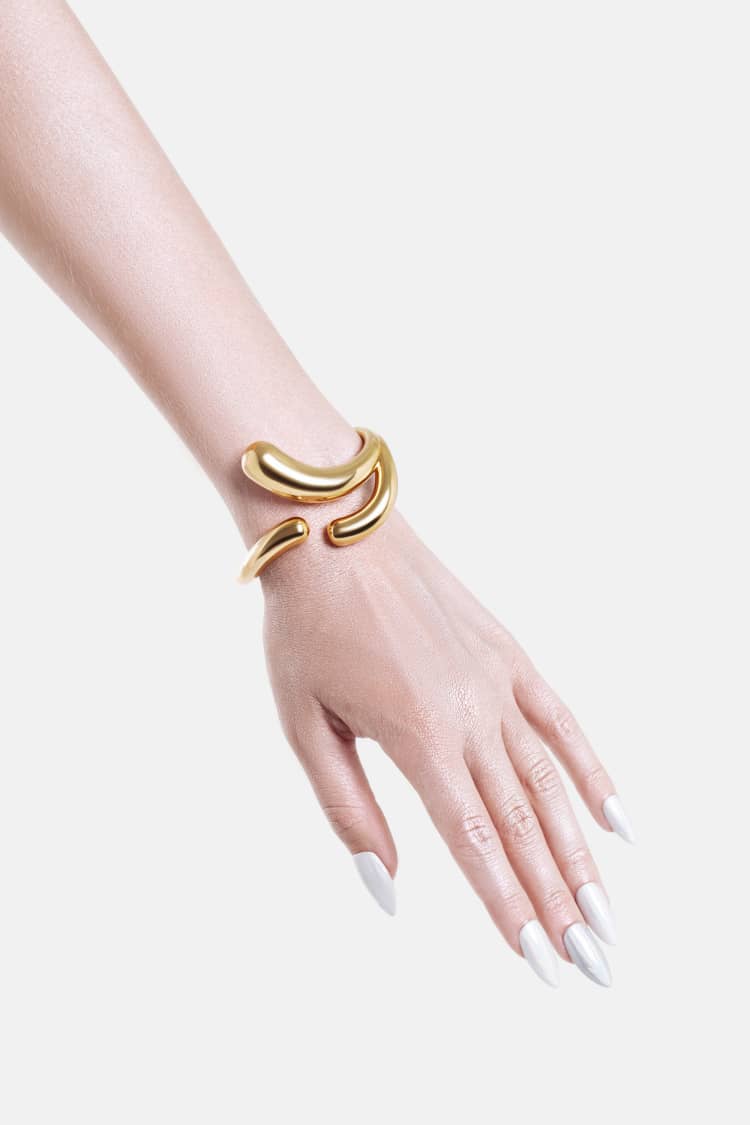 Three-Drop Bracelet - gold - Image 2