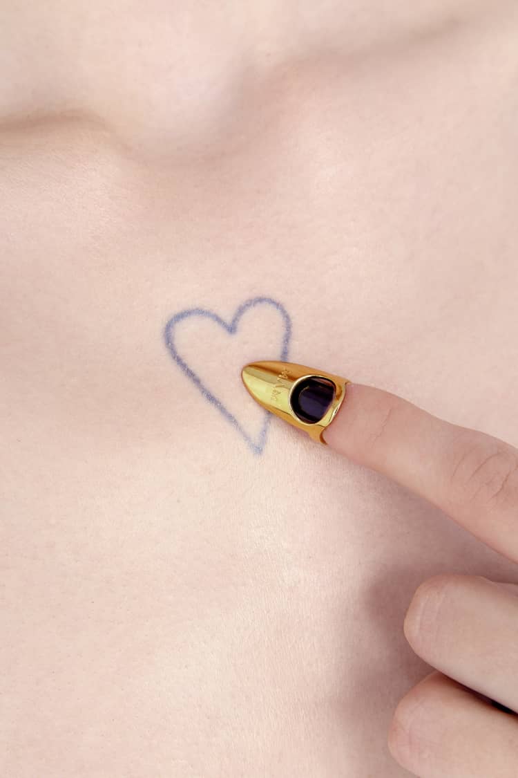 Minimalist Gold Nail Ring - Image 5